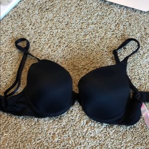 black push up bra 32C
